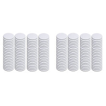 160PC Sublimation Blank Cup Coasters Bulk,4X4Inch Round Blank Cup Mat Rubber for Sublimation Transfer Heat Press