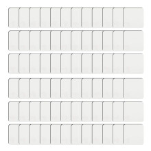 72 Stuks Sublimatie Onderzetters Blanks Kurk Rug Warmteoverdracht Onderzetters Houten Hardboard Onderzetters Lege Sublimatie