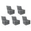 5X Wine Glass Storage Box Collapsible Goblet Storage Box 1