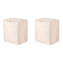 2X Compression Storage Bag for Bedding - Large Comforter Organizer,Down Jacket Clothing Compression Bag XL