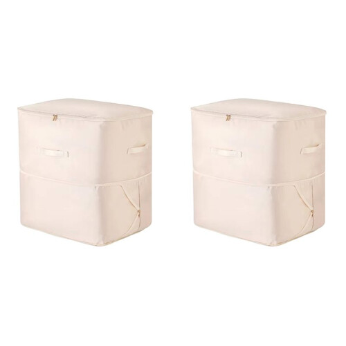 2X Compression Storage Bag for Bedding - Large Comforter Organizer,Down Jacket Clothing Compression Bag XL