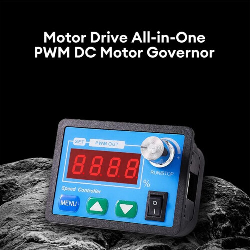 DC6-55V 30A PWM Motor Speed Controller Adjustable Regulator Generator Motor Governor 1