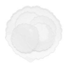 Moldes de Resina de Silicona, Molde de Bandeja de Resina de 1 Pieza + 4 Piezas Moldes de Posavasos, Moldes para Bandejas, Juego de Moldes Epoxi