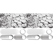 160 Sets 58 mm / 2,25 Inch Metalen Knoponderdelen Benodigdheden voor Knopmachine Ronde Pinmaker, Badge Knoppins Bulk