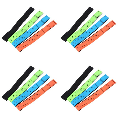 16 St Utbytespulsmätare Armbandsrem Justerbar Utbytesarmband Universal Sportarmband M