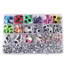 Farbige SchüTtelnde Augen, Selbstklebende Kulleraugen, 4 Mm-25 Mm, DIY-Spielzeugherstellung, Kleine Augenaufkleber, Schwarz, Weiß, Bewegliche Augen