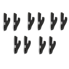10 Stuks Zwaard Muurbevestiging 1-Tier Haak Katana Houder Verstelbare Display Hanger voor Samurai Zwaard Tanto Rapier Cosplay Rack