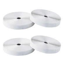 4x Mosquito for Windows Self-Adhesive and Reusable Buckle,Window Screens Summer Washable Adhesive Buckle White A