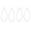 4X Collana Perle con Chiusura Metallo 1