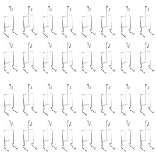 32Pcs Tea Cup and Saucer Display Stand Holder Rack Metal Cup Saucer Holder Tea Cup Holder Display Coffee Mug Organizer