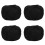 4pcs 50m String Jute Rope for Crafts Scrapbooking Gardening - Black 1