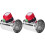2pcs 4in Motorized Duct Damper-Adjustable Volume Balancing & Backdraft Damper Control,Airflow Control Damper 1