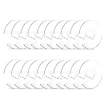 Removable Pom Poms Buttons for Hats, 20PCS Pom Pom Holder Knitted Hat Making Fastener Tools, Pompom Holders