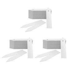 600 Pcs Plastic Plant Nursery Garden Labels Garden Stake Tags White 10X2Cm