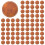 120 Pcs Blank Leatherette Hat Patches and Adhesive Artificial Leather Rectangular Patches Artificial Leather Patches 1