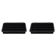 2X 64226962293 64228377280 Rear Side Panel Pressure Ventilation Grille for X3 E46 E90 F10 X3 E53 F25 2011-2017