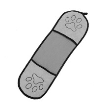 Fast-Drying Pet Towel for Dogs and Cats - Super Absorbent Bath Towel 62x23cm Gray