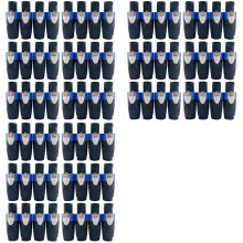 90 Pezzi per Connettore per Altoparlante Audio Maschio Speakon A 4 Poli Nl4Fx, Amplificatore di Potenza per Altoparlante, Connettore Ohm- Nl4Fx