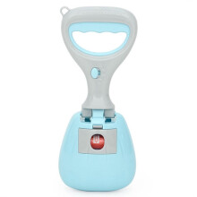 Pelle à Crottes Incassable pour Chiens et Chats avec PoignéE pour un Ramassage Facile des DéChets Sanitaires pour Chiens Bleu