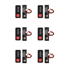 6X Electric Drill Battery Indicator LED Display for 18V /21V Lithium Batteries 18650 Capacity Visual Tool
