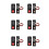 6X Electric Drill Battery Indicator LED Display for  18V /21V Lithium Batteries 18650 Capacity Visual Tool 1