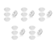 50 Stks 8 Inch Clear Plant Schotel Plastic Lekbakken voor Indoor en Outdoor Planten voor Holding Succulente Bloem Planter Pot