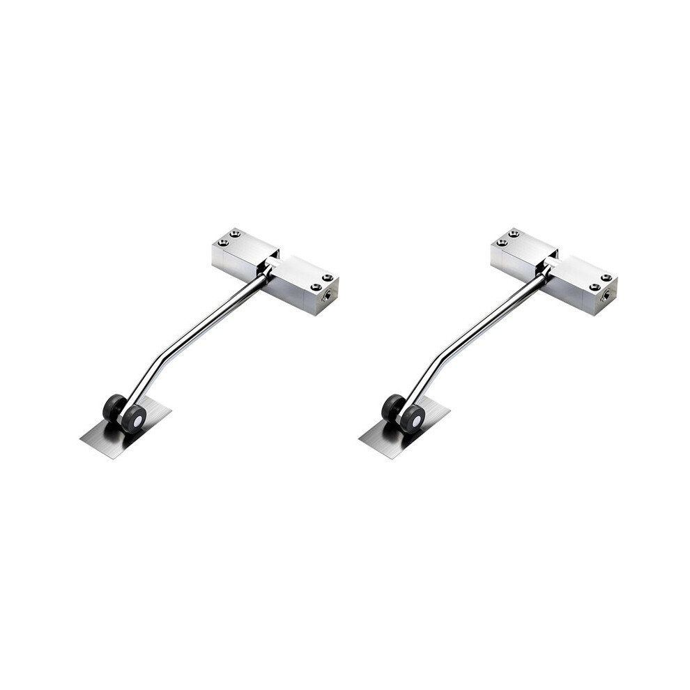2X Silver Automatic Door Closer, Adjustable Spring Door Closer Doors Closers Screen Door Closer,Door Closers 6033965433143