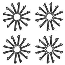 48pcs Bike Fenders Support Extension Sleeve for 20/24/26inches Fenders for Bicycle Mud Guard Connecting Stem Rod