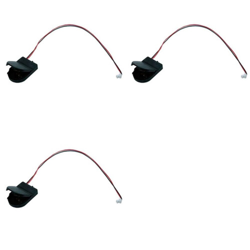 3X RTC Battery Box with  Battery Holder for Raspberry Pi 5 Pi5 Accessories