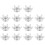 14 St Golfsko Spike Replacement Cleat Twist Screw Studs Anti Slip 1