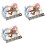 3X Alice A506 Electric Guitar Strings Single String E (1St) - E(6Th) Full Size Set for Professional Guitar Strings 1