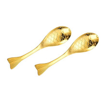 2pcs Cartoon Fish Spoon Cutlery  Stirring Spoons Coffee Stirring Spoon  Coffee Spoons Kitchen