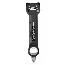 Multifunction Jar, Can, Bottle Wine Opener Tool Non-Slip Kitchen Gadget Lid Remover, Magnetic Cap Catcher