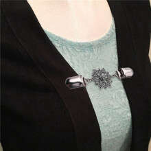3 Pieces Sweater Shawl Clips Dresses Cardigan Collar Brooch Clip Vintage Shirts Clips For Women Girls