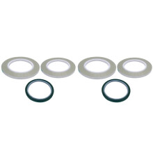 2X NEU 1/4 Zoll 125 M X 2 Stück Transparent-Vorspannband für Tonbandmaschinen