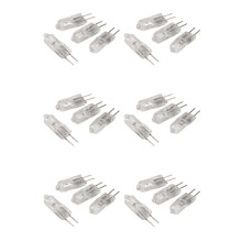 12V 20W 2-Pins G4-Fitting Halogeenlamp 24 Stuks Warm Wit