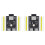 2X Placa de Desenvolvimento ESP32-C3 Dual Type-C WiFi  BLE5.0 DevKitM-1 Módulo ESP32C3 de Placa Principal 1