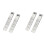 4x Pipefitter Tools,2130 Small Pipe Spacer Wedge Stepped Guage (3/4 X 4inch),Pipe Fitting Tool for Pipe Spacing Welding 1
