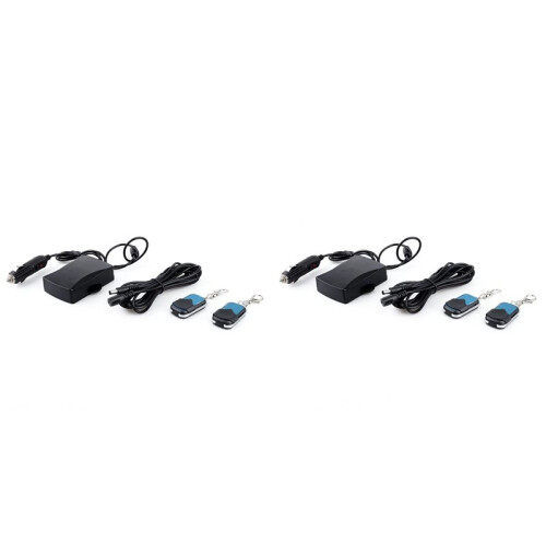 2X for Exhaust Muffler Electric Valve Cutout System Dump Remote Controller  12V Car Wireless Remote Control Kit 1