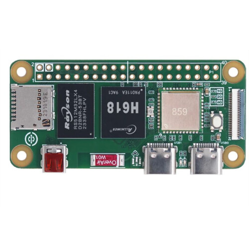 For Walnut Pi ZeroW 2GB Allwinner H618 WiFi   PC Development Board SBC Single Board Computer 1