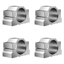 4st 65 mm CNC-Spindelmotorklem Montagebeugel, Spilmotorsteun met 16-Delige Schroef, voor CNC-Routergravure