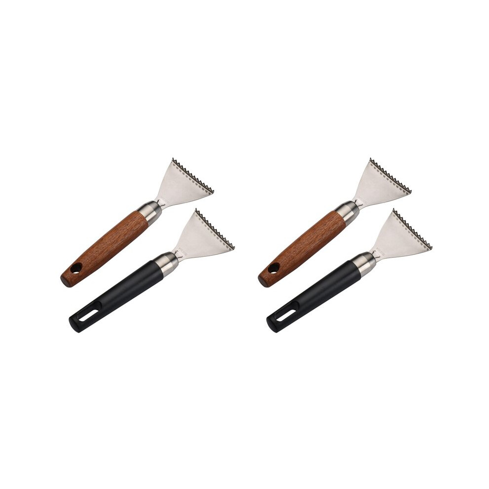 2X Stainless Steel Portable Fish Scaler Cordless Kitchen Fish Scaler, Fish Cleaning Tool Fish Scale Remover 6032898483966