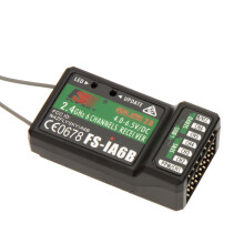 Flysky 2.4G FS-iA6B 6 Ch Receiver PPM Output with iBus Port Compatible Flysky i4 i6 i10 Transmitter