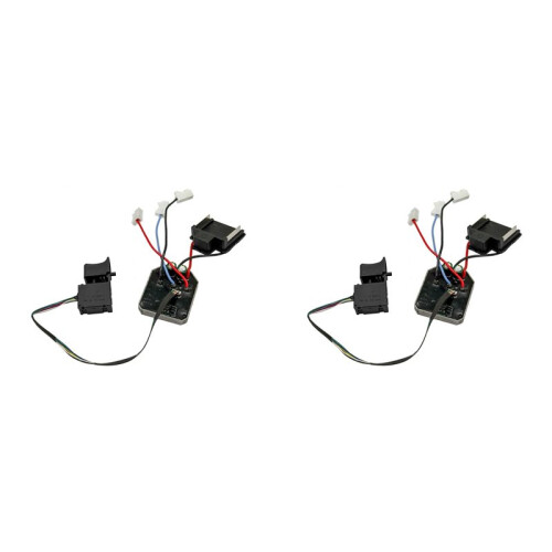 2X Free Welding for  Electric Hammer Control Board 6-Wire Brushless Lithium Electric Hammer Controller