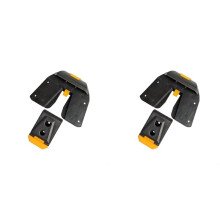 2X ABS Waist Buckle Quick Attach Compatible Waist-Bag Clip Replacement Tool Belt Professional Use