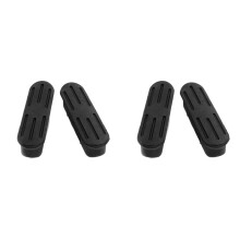 2X Motorcycle Front Foot Pedal Footrest Footpeg Rubber Cover for R1200GS 2005-2013 F650GS 2001-2007 R1100GS ADV