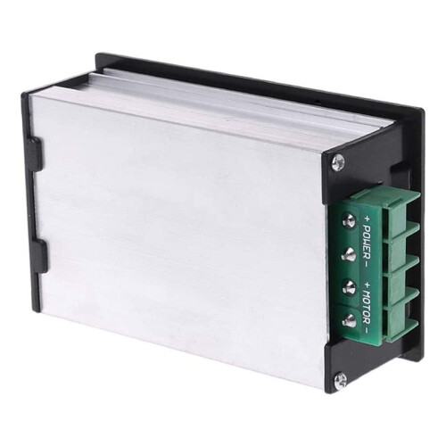6-60V Pwm  Motor Speed Controller with Digital Display Panel Button Governor 2