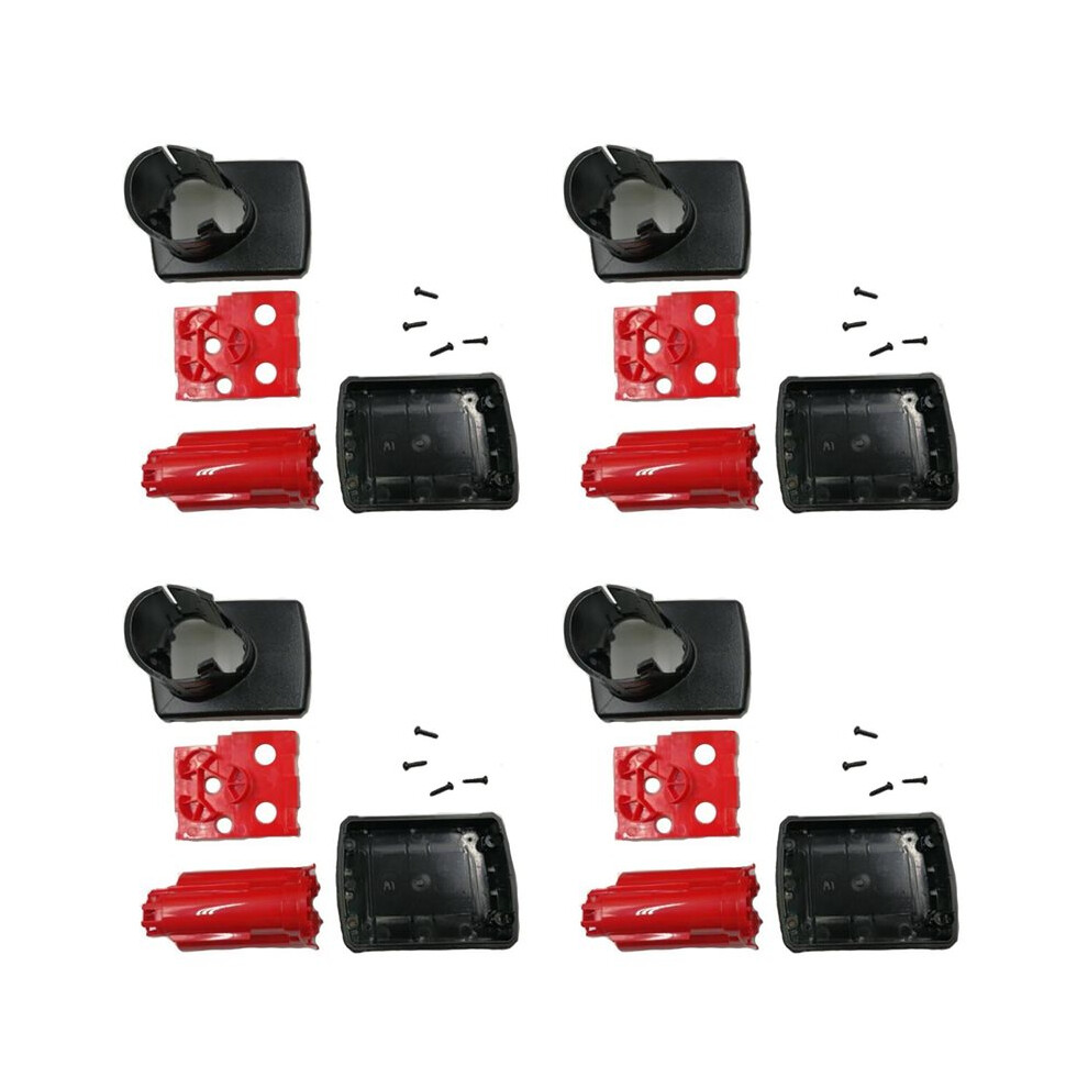 4X M12 Li-Ion Battery Plastic Case Without Pcb Protection Circuit Board For 12V 48-11-2411 18650 Li-Ion Battery 6033968557327