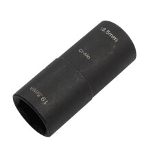 Doppelseitiger Schlagschrauber-Steckschlüssel zum Entfernen Beschädigter Radmutterkappen, Reifenhülsenwerkzeug 18,5 mm & 19,5 mm zum Lösen Von