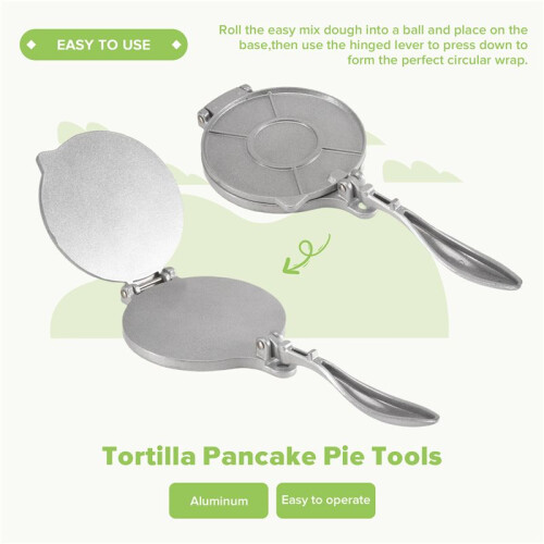 Kitchen Tortilla Maker Press Dough Meat Press Maker Bakeware Tools Tortilla Pancake Pie Tools Baking Accessories 2